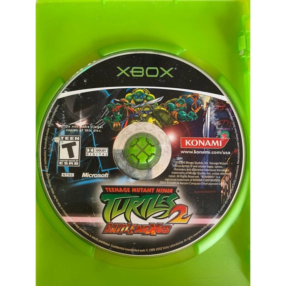 Teenage mutant ninja turtles 2 battlenexus - XB - Jeu Occasion Pas Cher